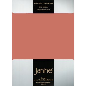 Janine 5002 Spannbetttuch Elastic 90/190 bis 120/200 cm siena Fb. 54
